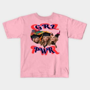 GRL PWR, GRADUATING DAUGHTERS Kids T-Shirt